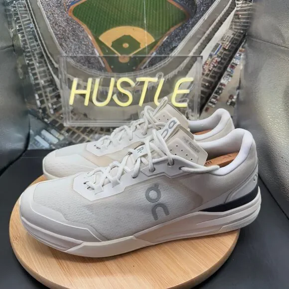 On Cloud The Roger Advantage Pro Mens Tennis Shoes Men’s Sz 13 Cream/Black - Picture 2 of 12